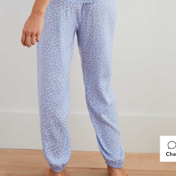 Aerie Satin Pajama Jogger Pant - Picture 3 of 6